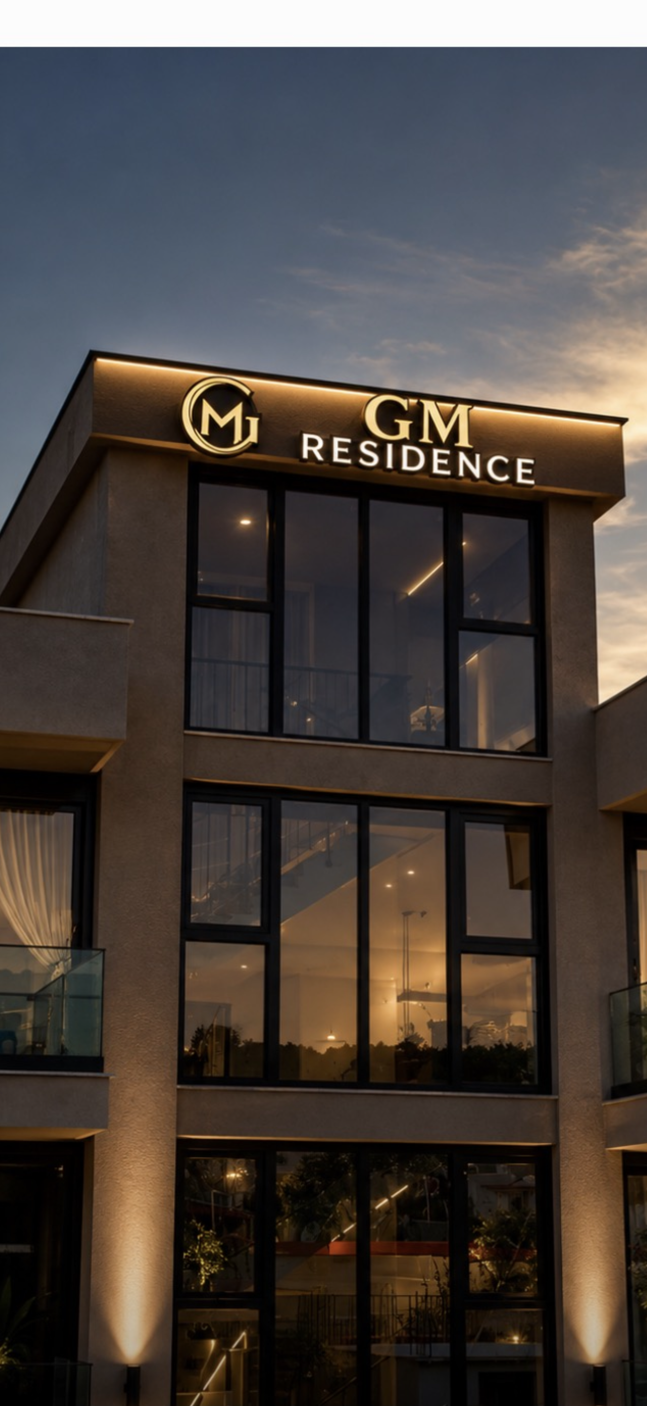 Modern bathroom at GM Residence