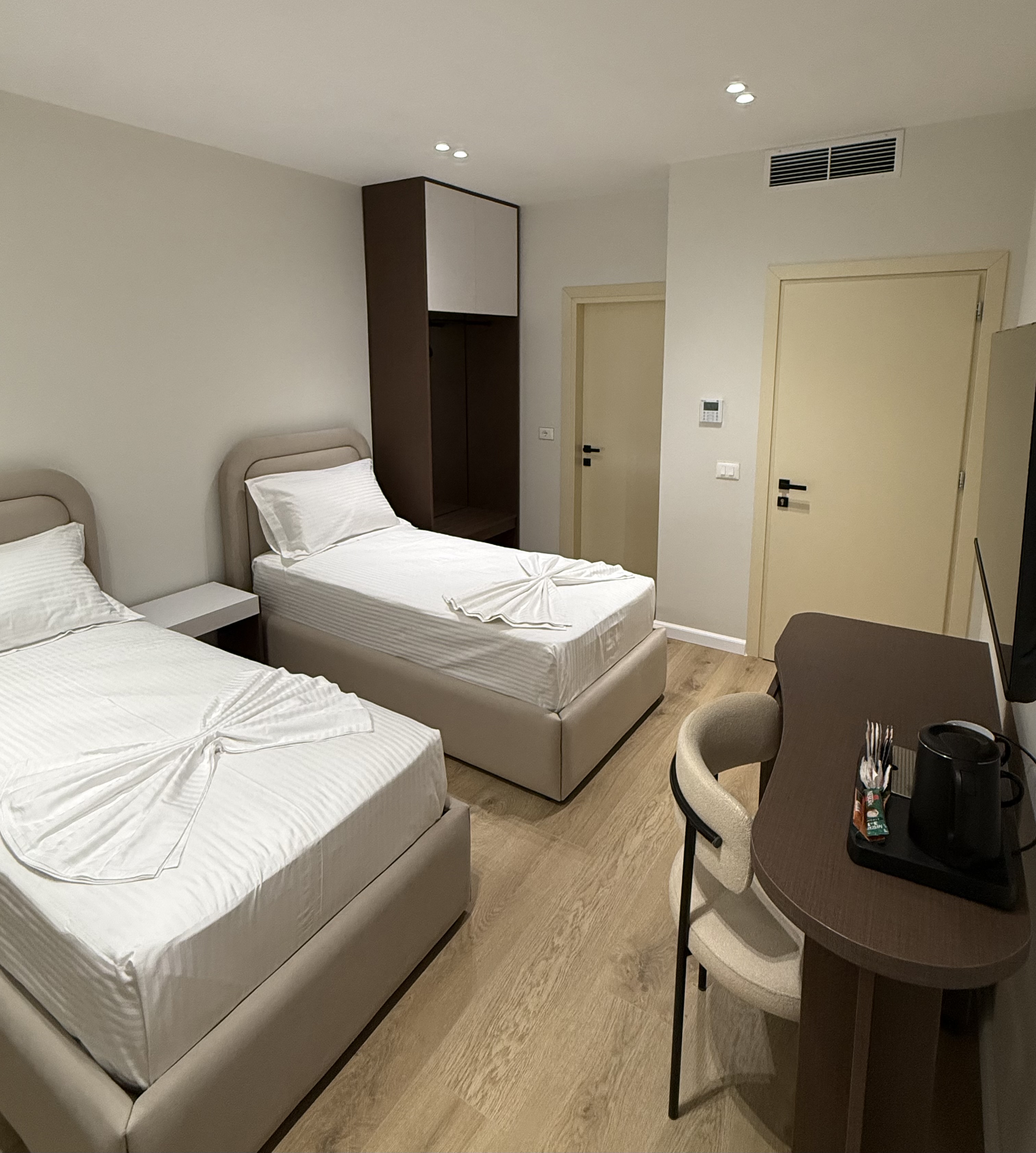 Elegant guest room at GM Residence